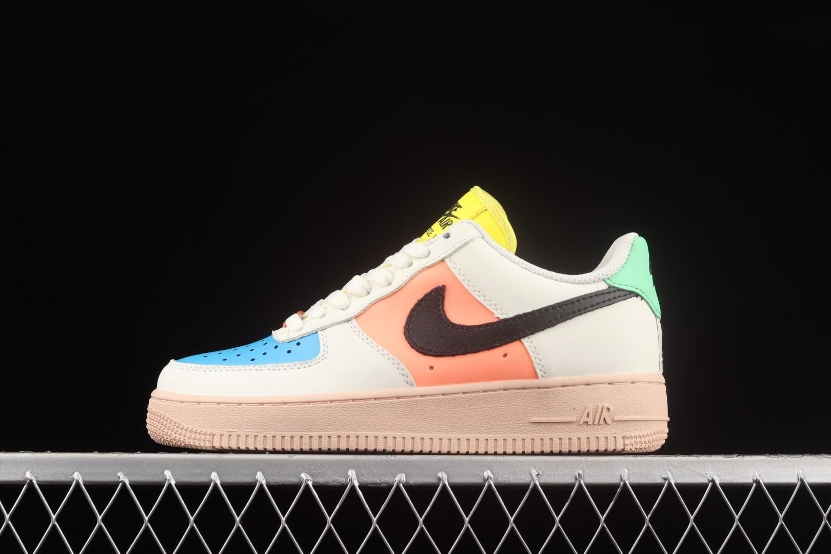 NikeUnisex Air Force 1 AF1 Low  - Sail Multi