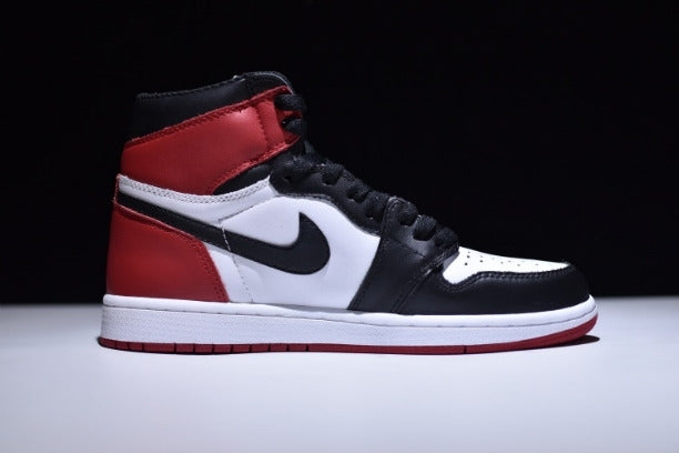 NikeUnisex Air Jordan 1 AJ1 High The Return Basketball Shoe - Black Toe