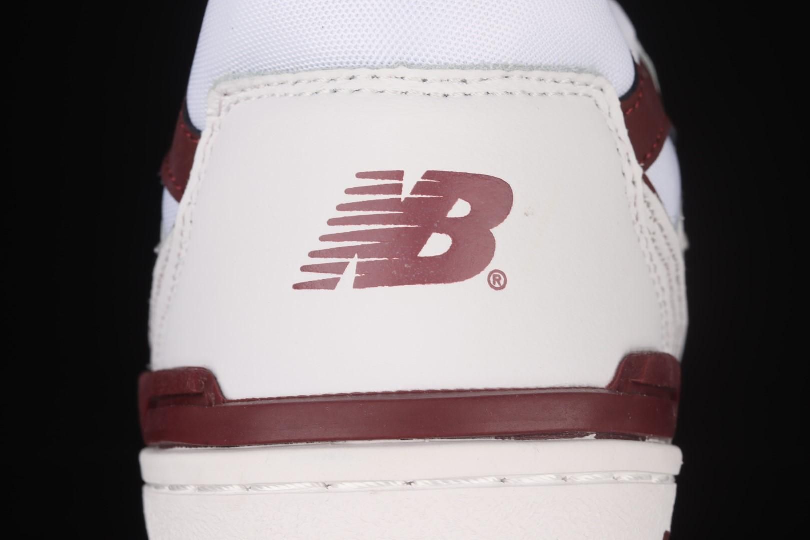 New Balance 550 - Sea Salt Burgundy