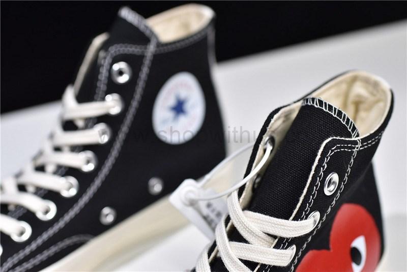 Comme des Garcons Play x Converse Chuck Taylor All-Star 70s Hi - Black