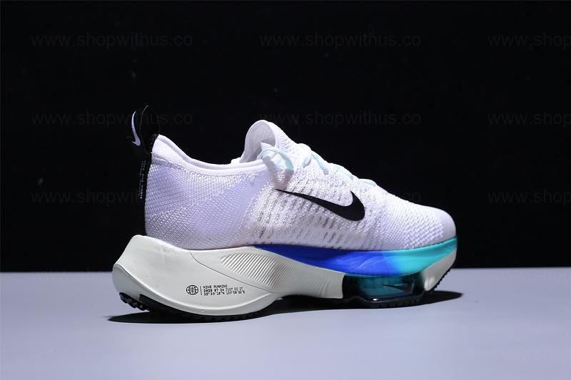 NikeRunning Air Zoom Tempo NEXT% Flyknit - White Hyper Violet