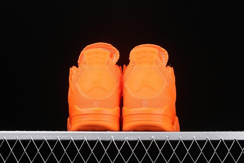 Air Jordan 4 AJ4 Flyknit - Orange