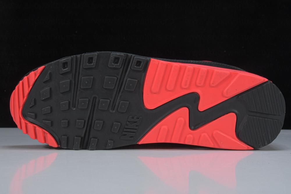NikeUnisex Air Max 90 Undefeated - Black Solar Red