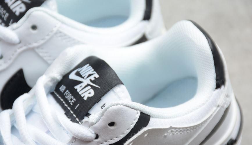 Unisex NikeAir Force 1 AF1 Shadow - T Blanc/Noir