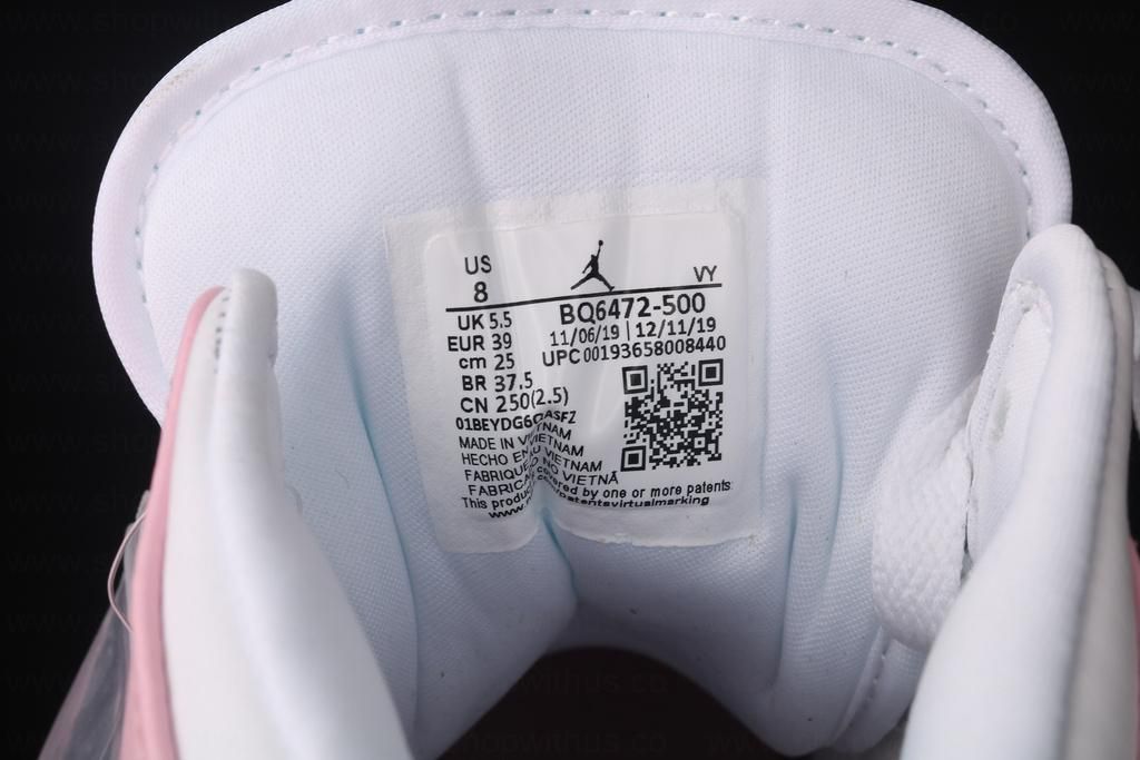 WMNS Air Jordan 1 AJ1 Retro - Pink/white