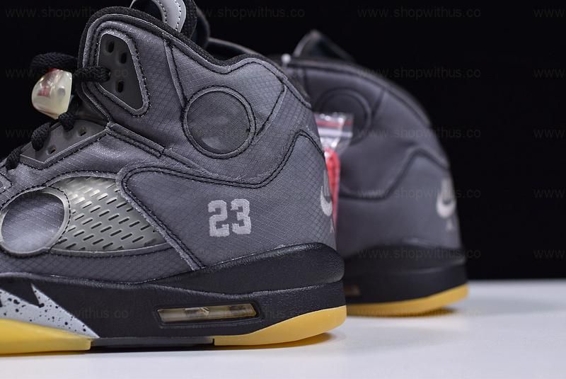 Off-White™ x Air Jordan 5 AJ5 - Black