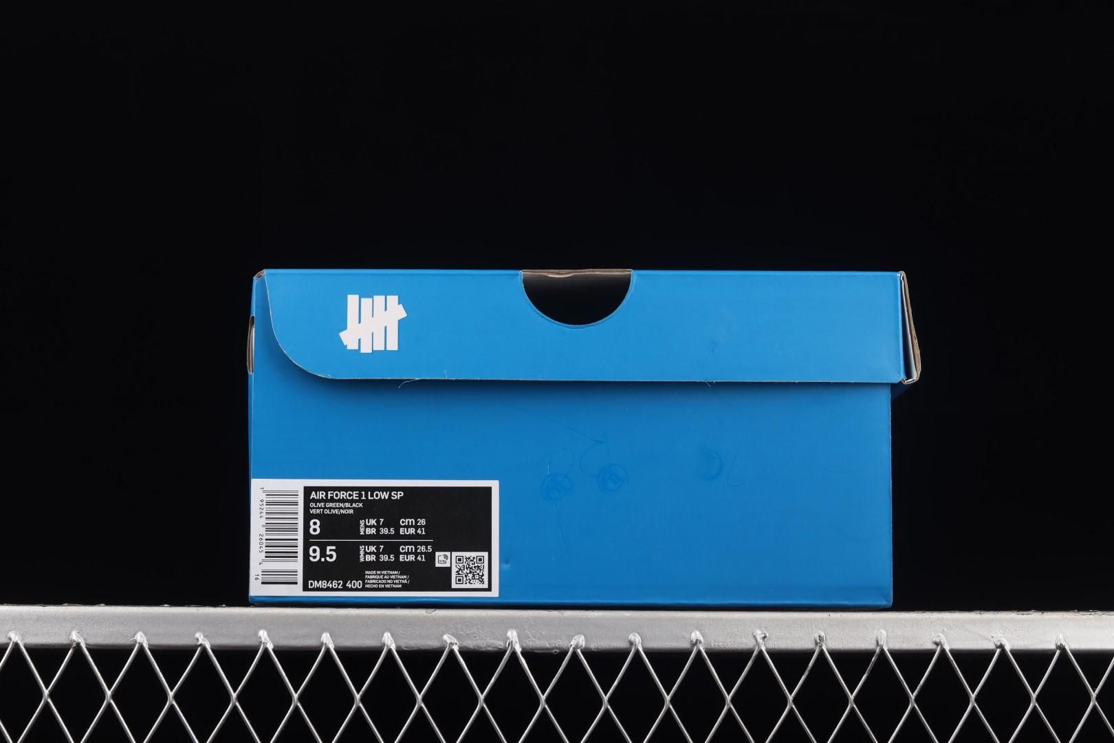 UNDEFEATED x NikeUnisex Air Force 1 AF1 - Blue Yellow Croc