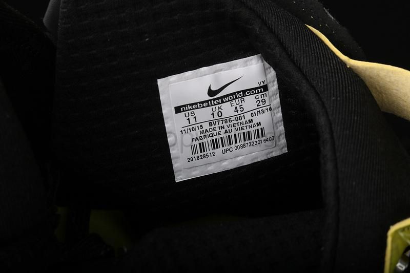 NikeUnisex Air Max 720 Saturn - Black/Dynamic Yellow