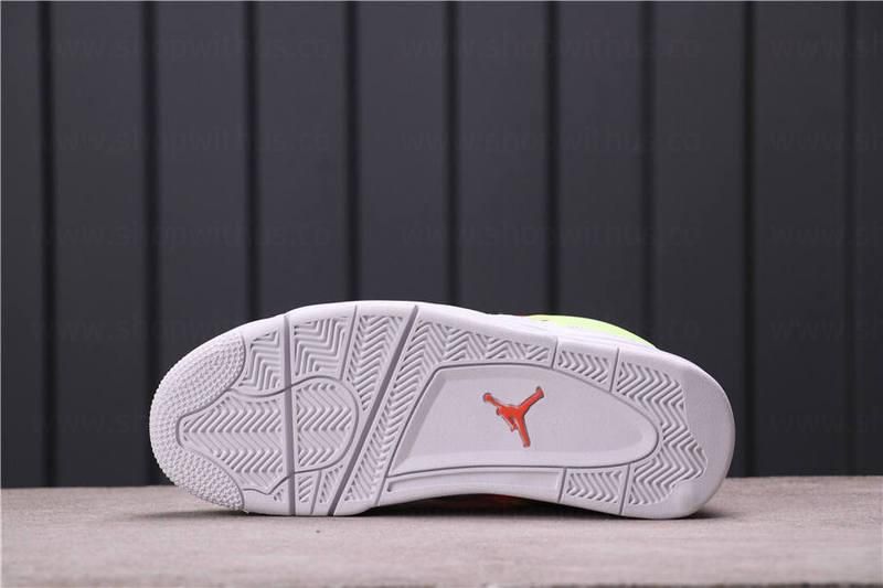WMNS Air Jordan 4 AJ4 Retro - Lemon Venom