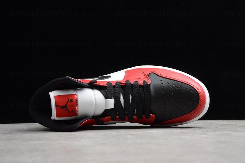 Air Jordan 1 AJ1 Mid - Chicago Black Toe