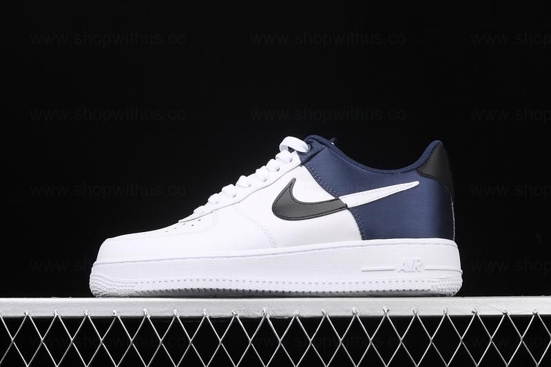 NikeAir Force 1 AF1 Low NBA City Edition - White Navy