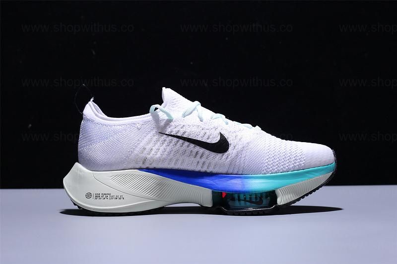 NikeRunning Air Zoom Tempo NEXT% Flyknit - White Hyper Violet