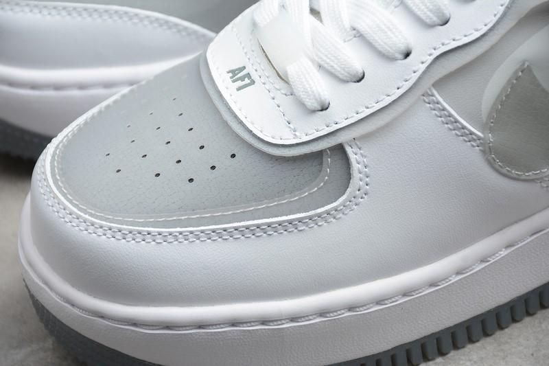 NikeUnisex Air Force 1 AF1 Shadow - Particle Grey