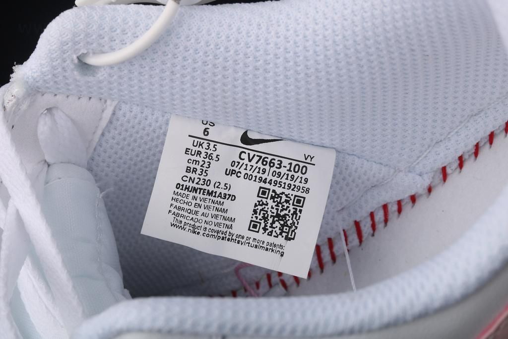 NikeAir Force 1 AF1 Low - White/Pink Foam