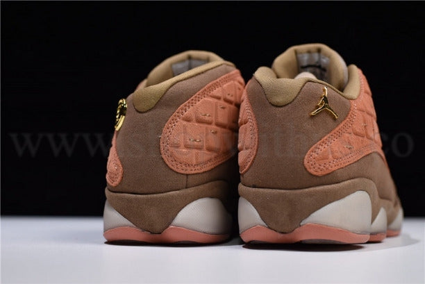 Clot x Air Jordan 13 AJ13 Retro Low - Sepia Stone