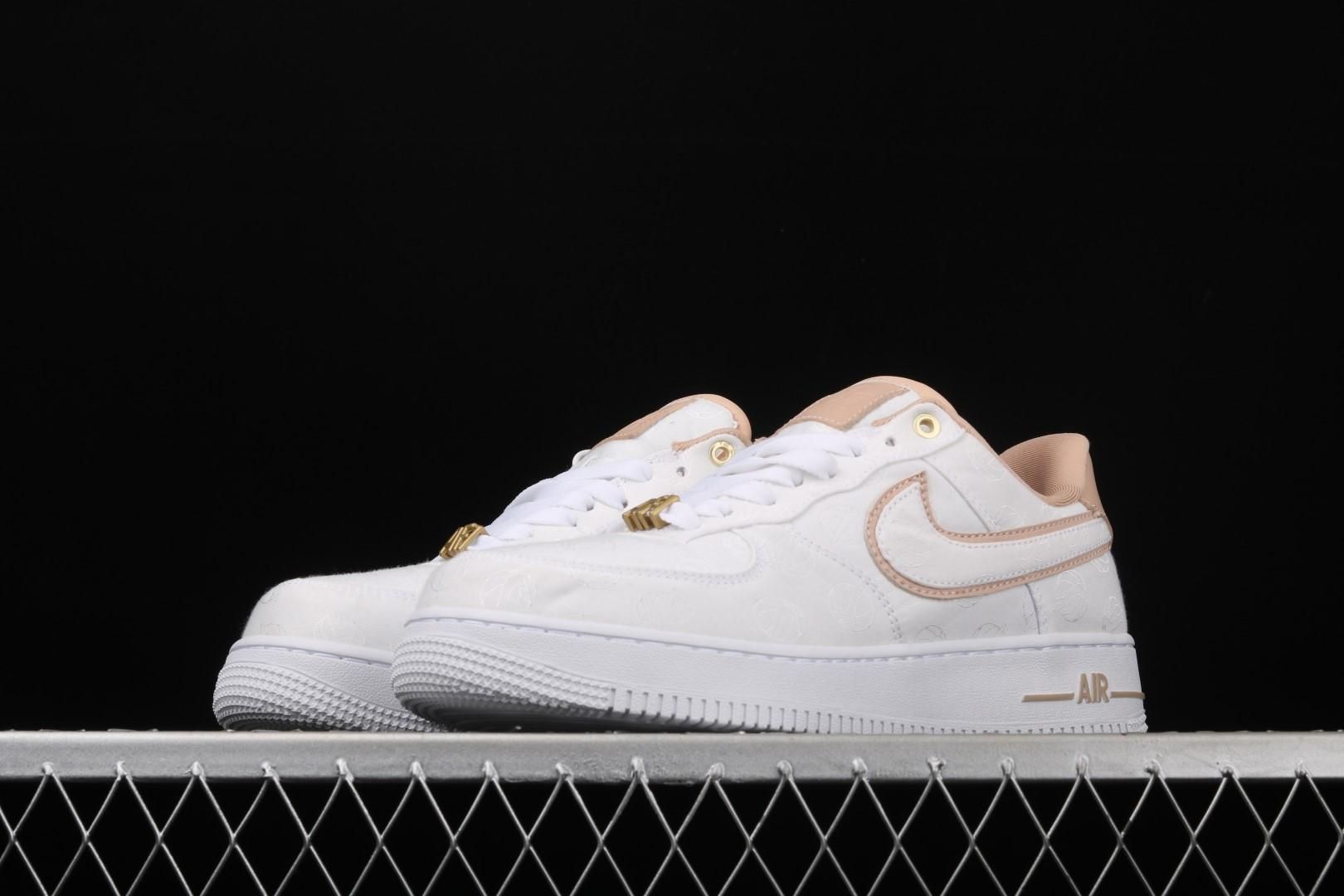 NikeWMNS Air Force 1 AF1 - White/Bio Beige