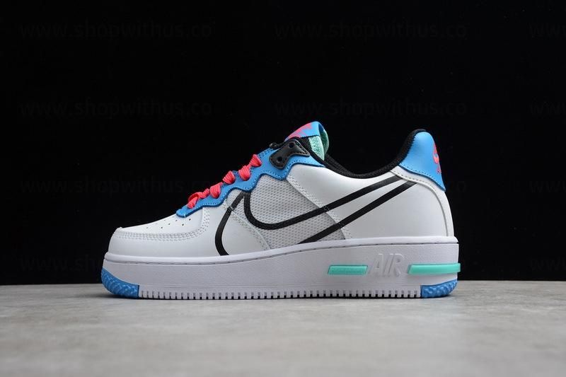 NikeAir Force 1 AF1 React - Astronomy Blue