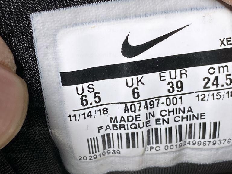 NikeRunning Zoom Winflo 6 Black - White/Dark Grey