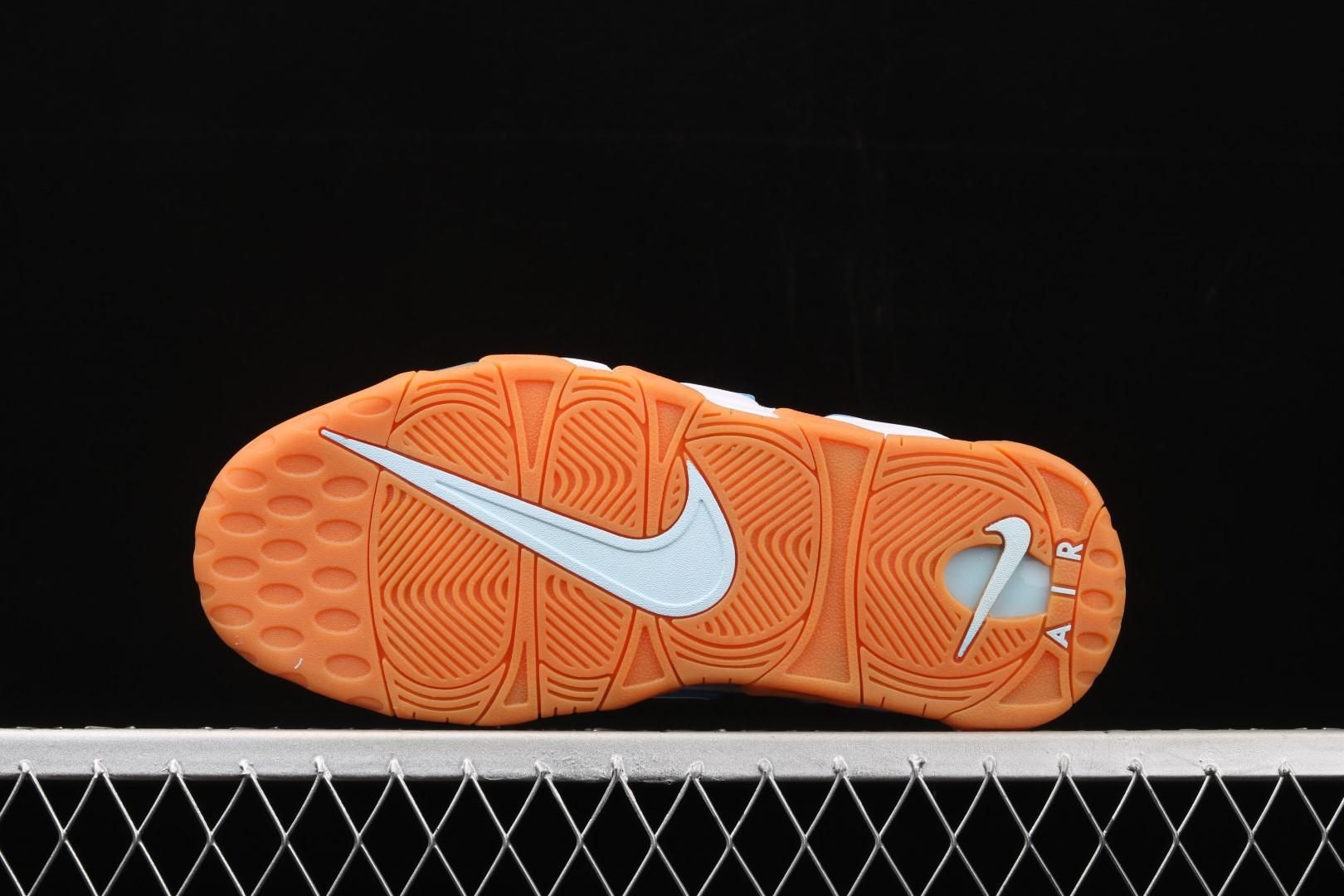 NikeUnisex Air More Uptempo - White Aqua Gum