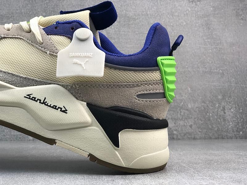 PumaRS-X x Sankuanz - Cloud Cream/Royal Blue