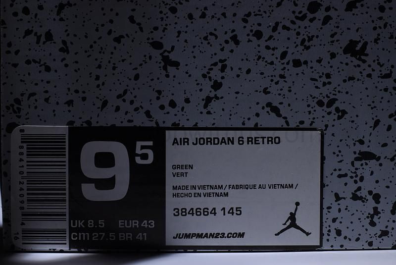 Air Jordan 6 AJ6 Retro - Gatorade Green