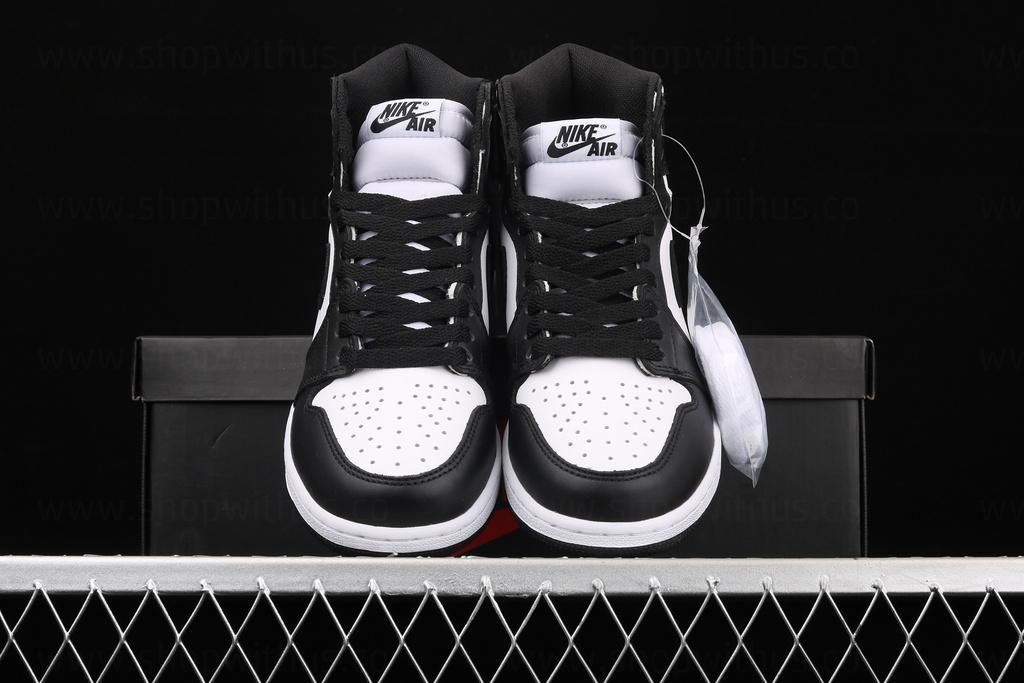 Unisex Air Jordan 1 AJ1 Retro OG High - Black/White