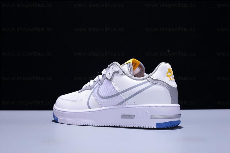 NikeAir Force 1 AF1 React Light - Smoke Grey