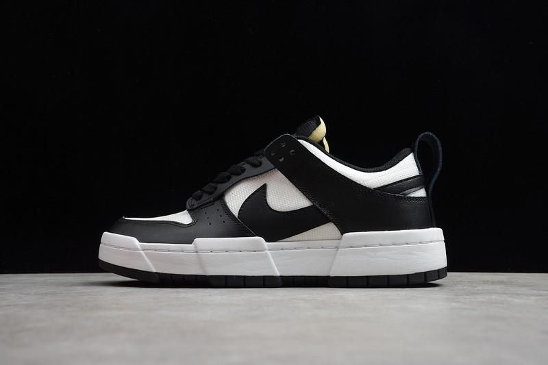 NikeMen's Dunk Low - Disrupt Black White