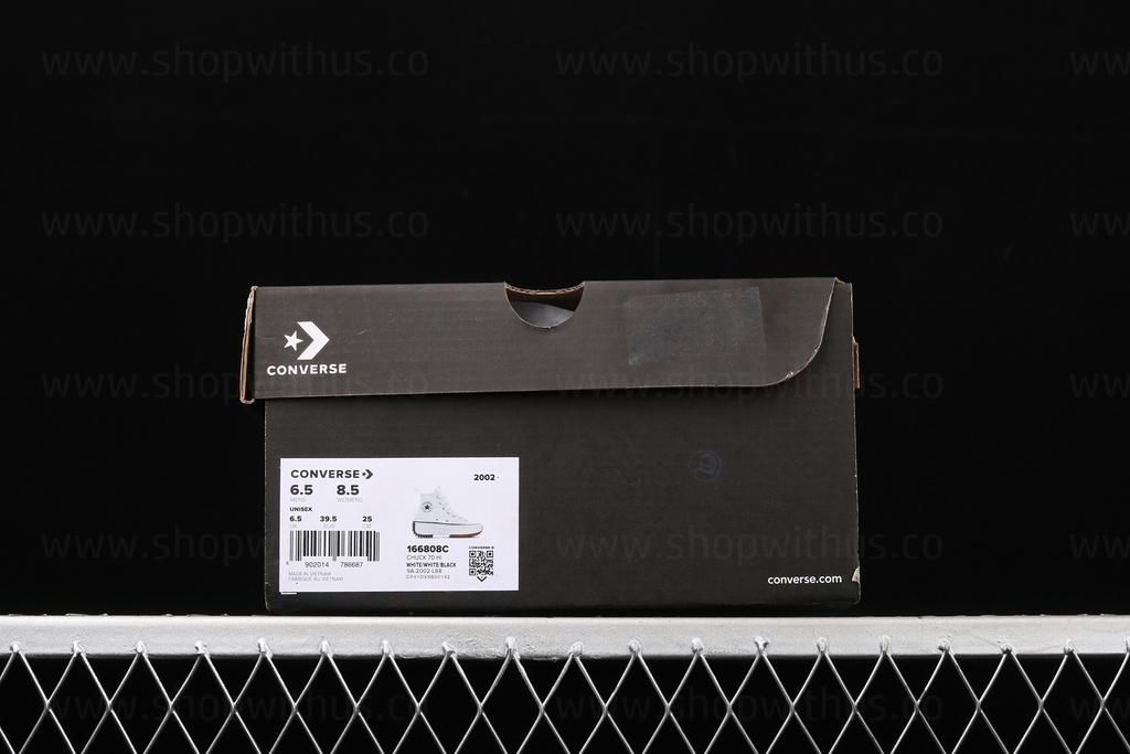 JW Anderson x Converse Run Star Hike Hi - White/Black Gum