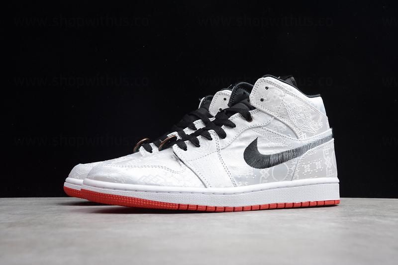 CLOT x Air Jordan 1 AJ1 Mid - Fearless