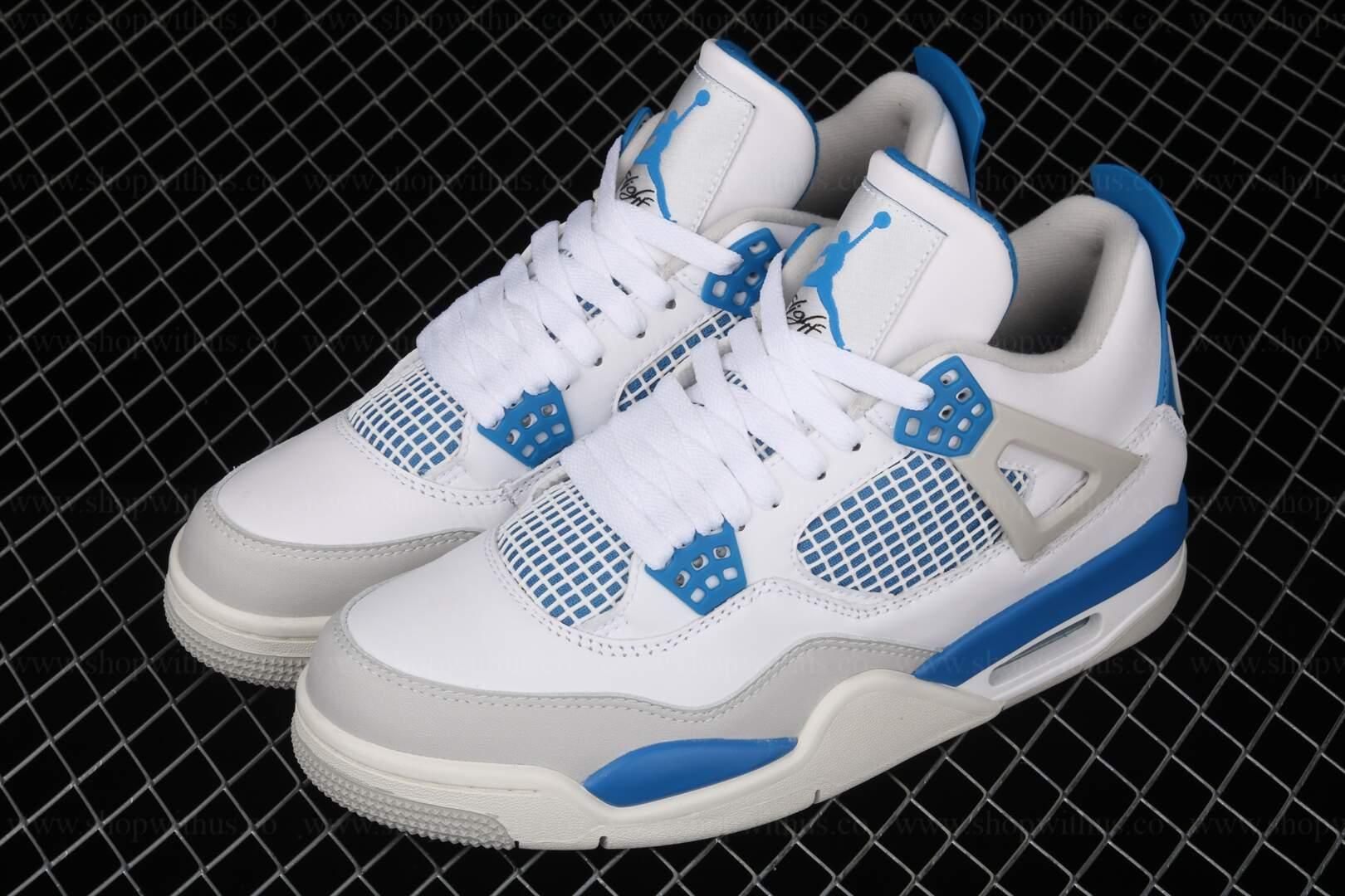 Air Jordan 4 AJ4 Retro - Military Blue