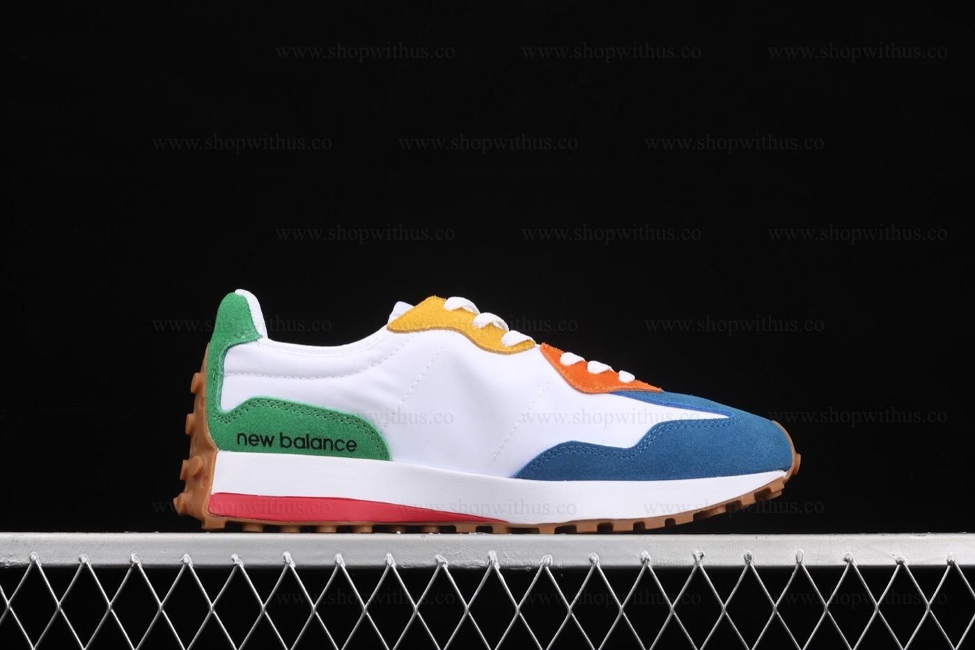 New Balance 327 -Colourful White