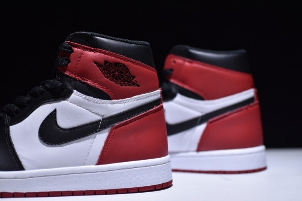 NikeUnisex Air Jordan 1 AJ1 High The Return Basketball Shoe - Black Toe
