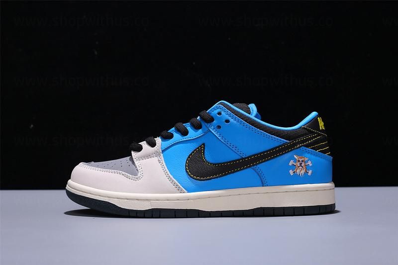 Instant Skateboards x NikeSB Dunk Low - Blue Hero