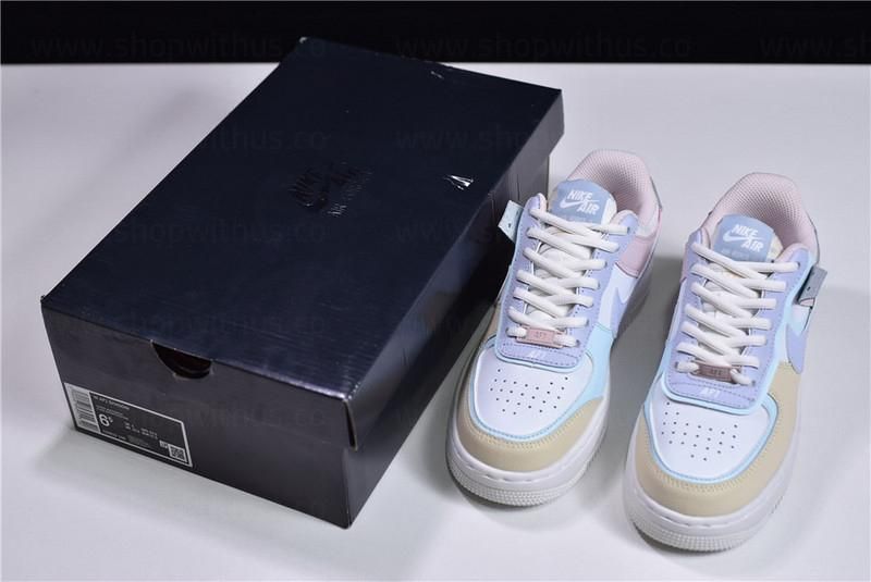 NikeUnisex Air Force 1 AF1 Shadow - Pastel