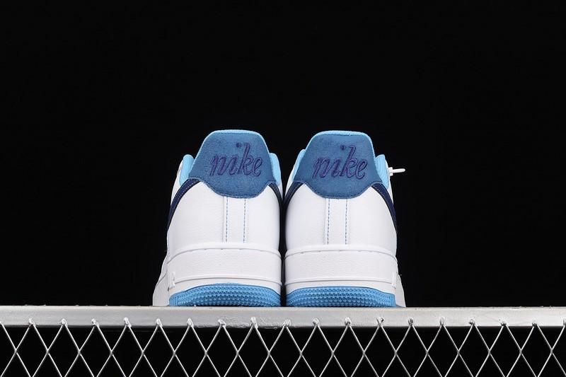 NikeUnisex Air Force 1 AF1 Low First Use White University Blue