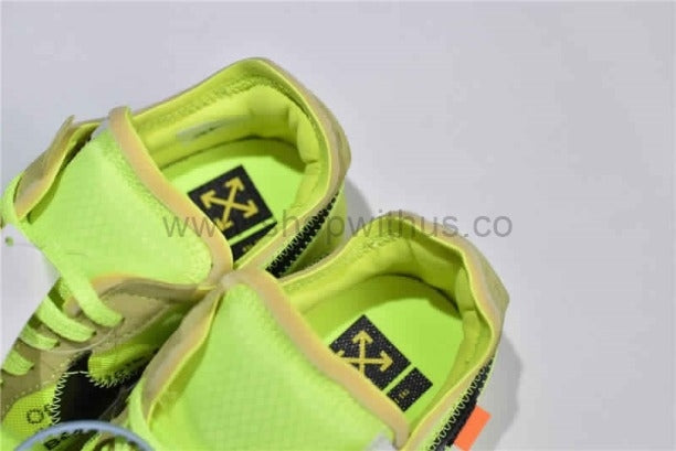 Off-White x NikeAir Force 1 Low - Volt