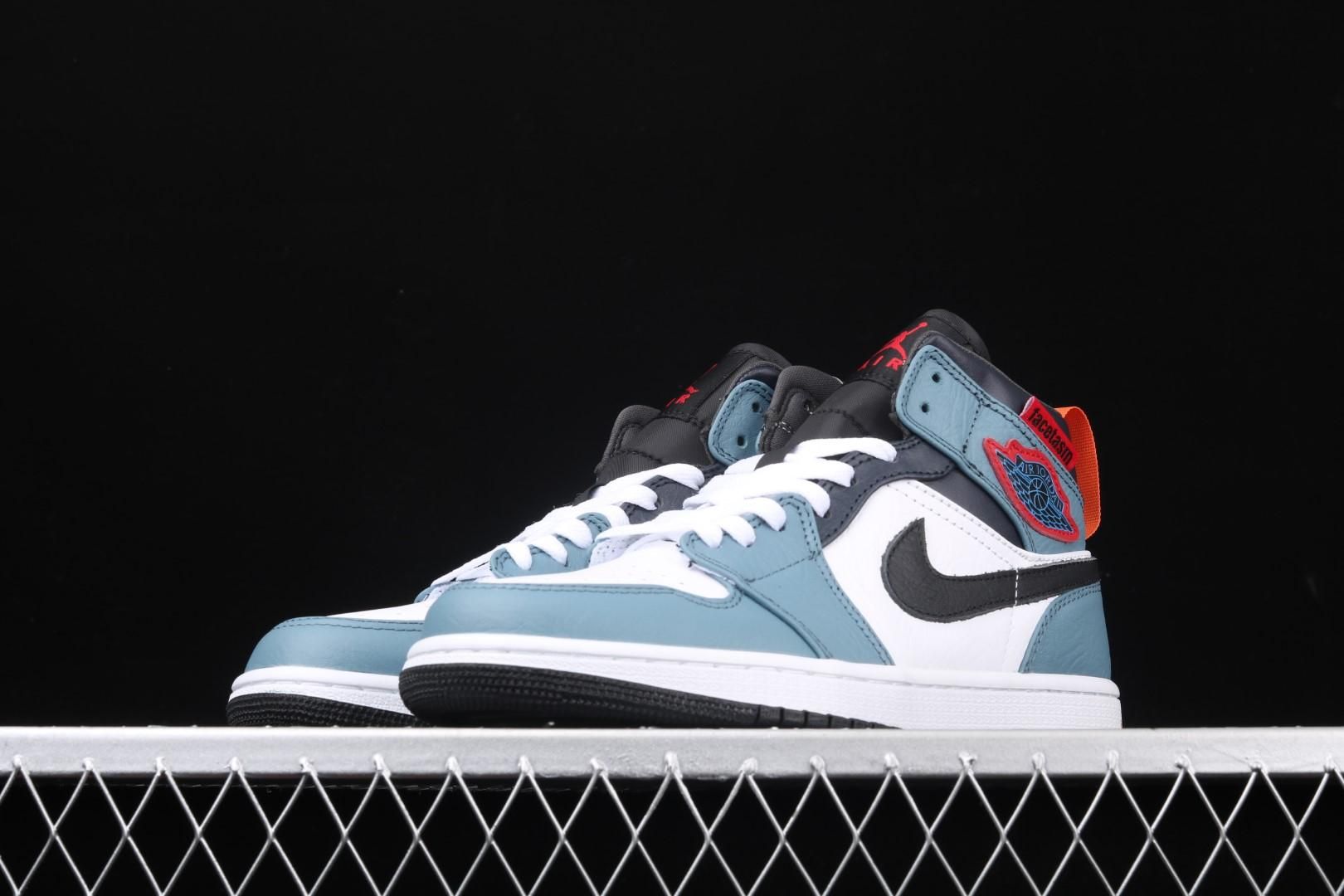 Facetasm x Air Jordan 1 AJ1 Mid - Fearless