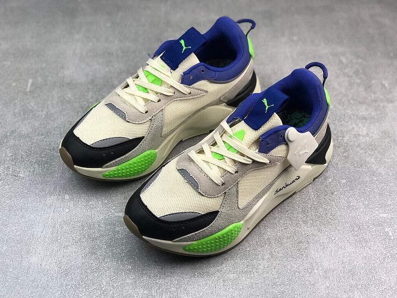 PumaRS-X x Sankuanz - Cloud Cream/Royal Blue