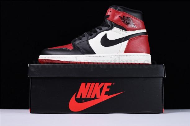 Air Jordan 1 AJ1 Retro High - Bred Toe