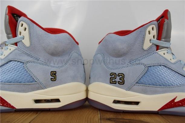 Air Jordan 5 Retro x Trophy Room- Ice Blue