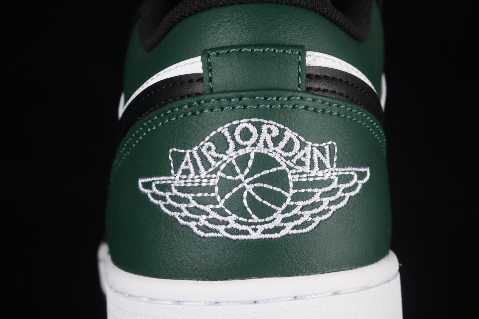 Air Jordan 1 AJ1 Low - Green Toe