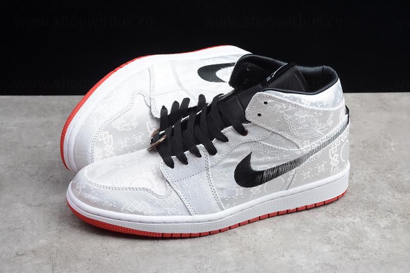 CLOT x Air Jordan 1 AJ1 Mid - Fearless