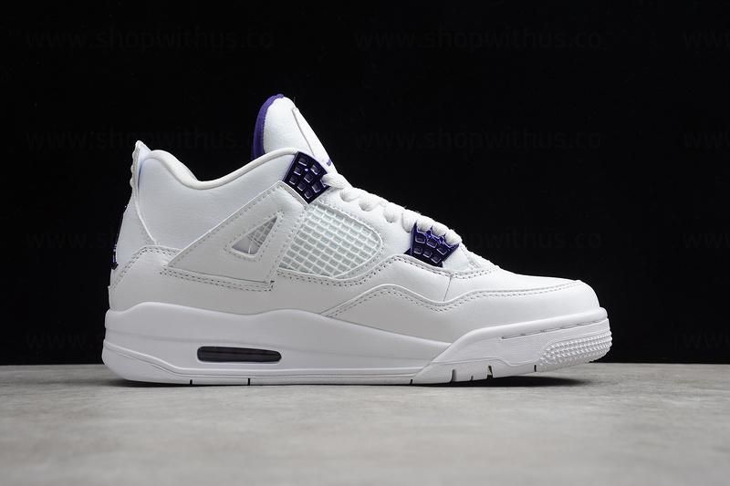 Air Jordan 4 AJ4 Retro - Purple Metallic