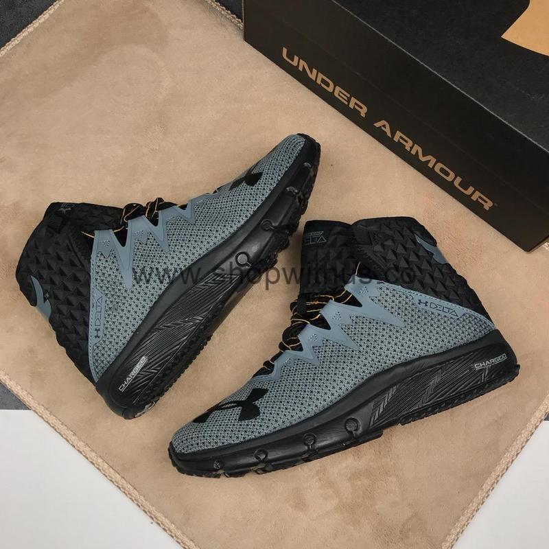 Under Armour x Project Rock Delta Training Shoes - Grey/Black