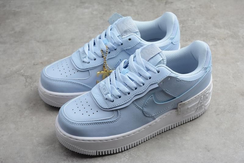 NikeUnisex Air Force 1 AF1 Shadow - Hydrogen Blue