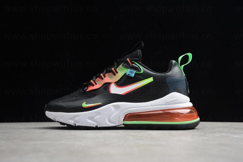 NikeAir Max 270 React - Worldwide Black