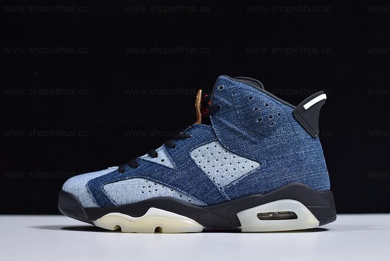 Air Jordan 6 AJ6 - Washed Denim