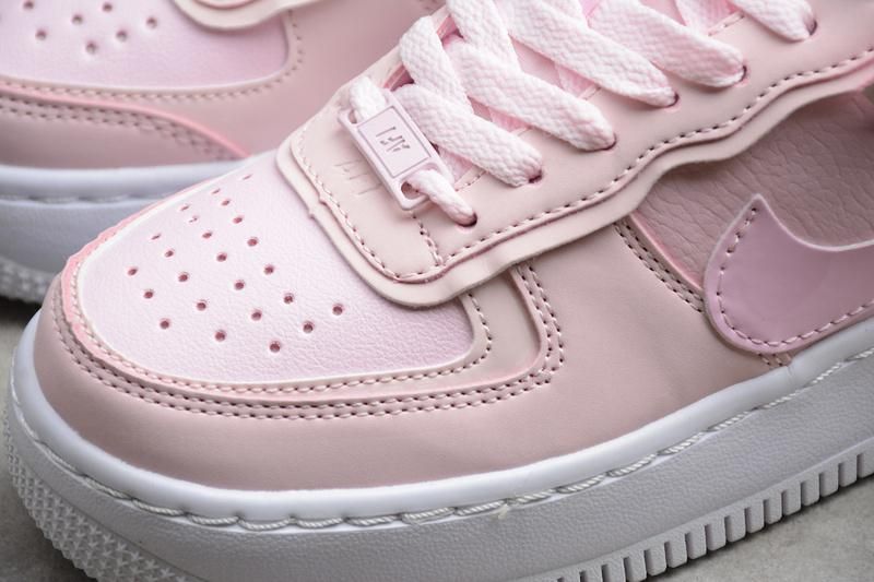 NikeUnisex Air Force 1 AF1 Shadow - Pink Foam