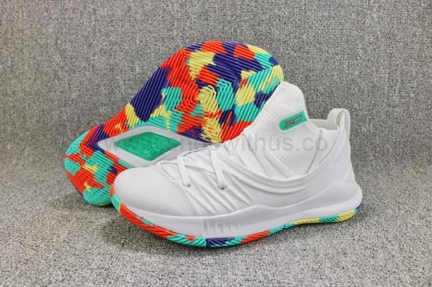 Under Armour Curry 5 - White Confetti